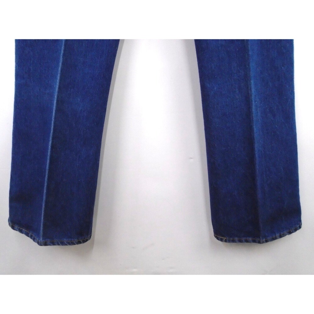 Vintage Levi's 517 1980's ORANGE TAB Men Bootcut Blue Jeans 34 (32x30) MADE USA - Picture 12 of 16